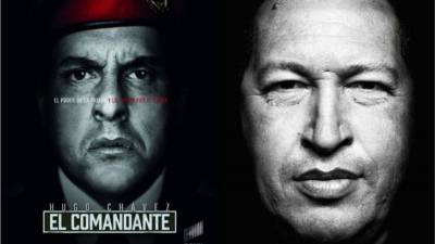 El colombiano Andrés Parra interpreta de Hugo Chávez