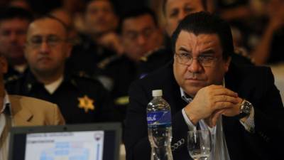 Arturo Corrales, ministro de la Secretaría de Seguridad de Honduras.