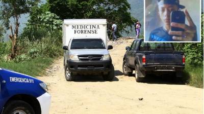 El cadáver de Ariel Enrique Cruz Domínguez fue encontrado en un matorral al final de la calle de tierra, a un lado del estadio Olímpico.