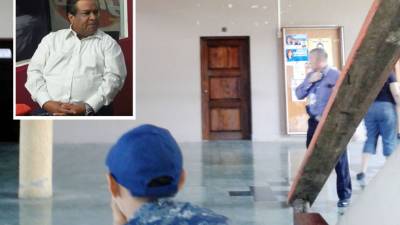 Lugar donde se está llevado acabo el juicio en San Pedro Sula, Honduras contra el presunto homicida del periodista hondureño Aníbal Barrow (foto) asesinado en junio del 2013.