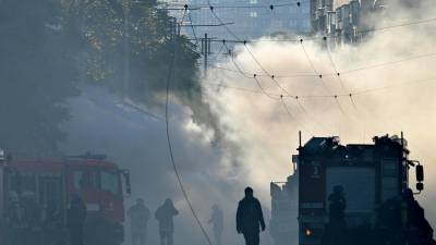 Rusia ataca la capital ucraniana con misiles y drones suicidas en una nueva fase de la guerra contra Kiev.