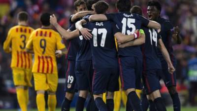 Los colchoneros son justamente semifinalistas de la Champions.