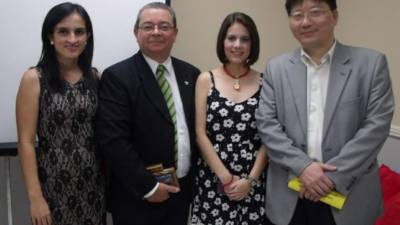 Thirsa López, Fernando Carreira, Jennifer Argüello y Abel Lin Cheng-Hui.