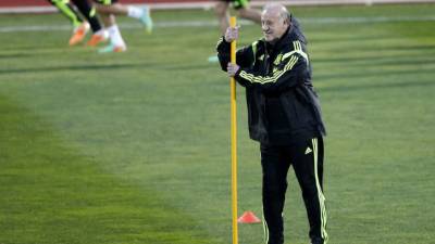 Vicente del Bosque aseguró que buscarán renovar el título, pero que será difícil.