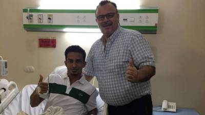 El doctor Óscar Benítez fue quien operó a Mario Berríos.