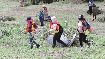 <b><span class=mln_uppercase_mln>Labor.</span></b> Empleados capitalinos limpian el predio.