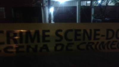 El hecho se registró en la colonia Aurora de San Pedro Sula.