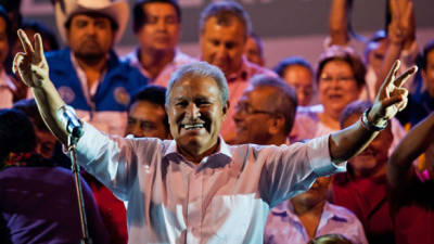 Salvador Sánchez Cerén es el presidente electo de El Salvador.