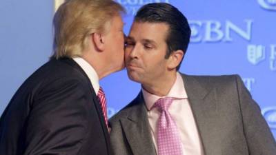 Donald J. Trump Jr., hijo mayor del presidente de Estados Unidos, Donald Trump.