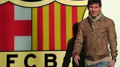 Leo Messi tienene contrato con el Barcelona hasta el 2018.
