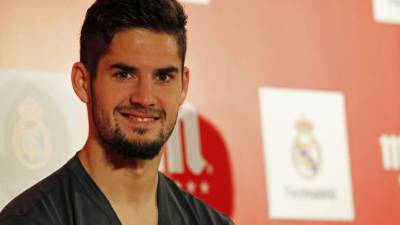 Isco habló en conferencia de prensa este jueves. Foto cortesía de AS.com.