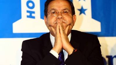 Rafael Leonardo Callejas, presidente de la Fenafuth.