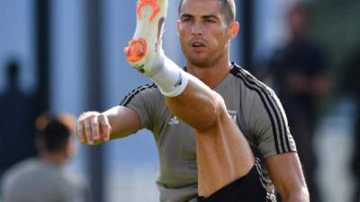 Cristiano Ronaldo estará debutando en el Calcio el próximo 18 de agosto con la Juventus en duelo ante Chievo. FOTO JUVENTUS.