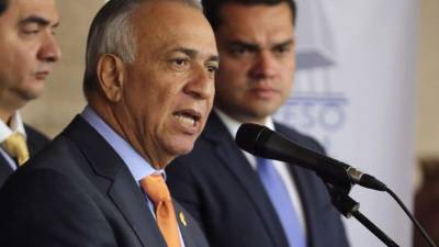 Mauricio Oliva, presidente del Congreso Nacional de Honduras.