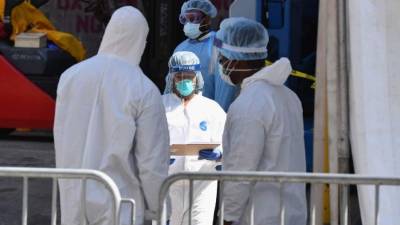 Estados Unidos es el país con más infectados por coronavirus en el mundo, más de 200,000 personas./AFP.