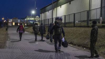 El pasado 4 de marzo un grupo de 44 mexicanos y sus familiares, entre ellos 28 ucranianos y un australiano. Foto: EFE