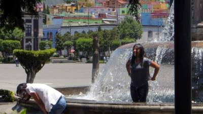 Las temperaturas rozarán los 50 grados centígrados en gran parte del territorio mexicano este jueves./Foto: Reforma.