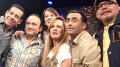 Adal Ramones y sus excompañeros del programa Otro Rollo.