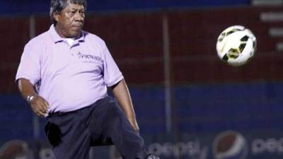 Ramón Maradiaga, durante el partido contra el Juticalpa FC.