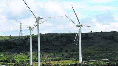El parque eólico entre Santa Ana y San Buenaventura genera 102 MW de energía.