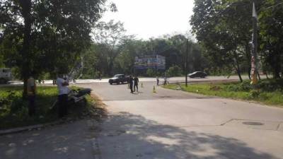 El cuerpo fue hallado en la entrada a la colonia Los Castaños.