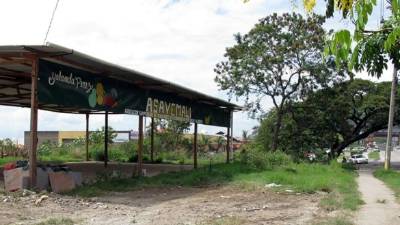 Asociaciones de vendedores ya han instalado sus galeras en el terreno de diez manzanas en el bulevar del sur.