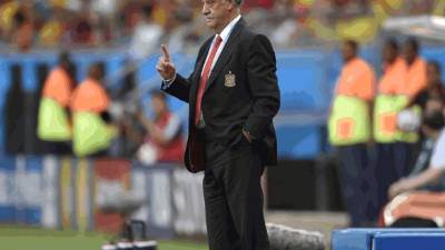 Vicente del Bosque aceptó que Holanda jugó mejor que su equipo.