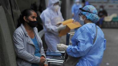 El triaje de Infop fue adecuado por autoridades de Salud en agosto para recibir a pacientes del Valle de Sula.