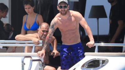 Messi acortó sus vacaciones para sumarse al cuadro blaugrana.