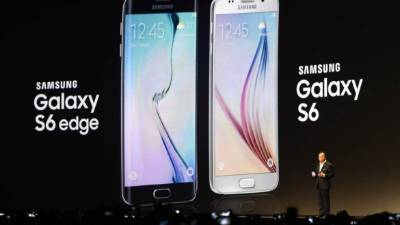 JK Shin, jefe de Samsung, presenta el nuevo Galaxy S6.