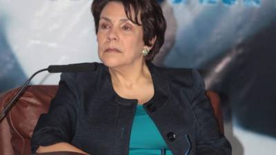 La canciller de Honduras, Mireya Agüero.