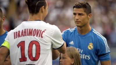Ibrahimovic lanzó un duro dardo contra Cristiano Ronaldo.