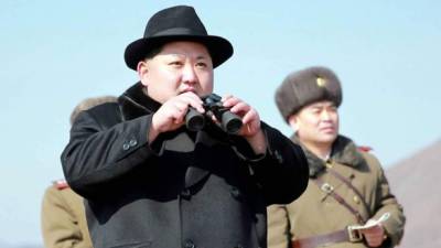 El líder norcoreano, Kim Jong-Un, supervisa personalmente los ensayos militares de Corea del Norte.