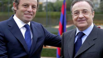 Un medio español vinculó a Florentino Pérez con la querella de Sandro Rosell.