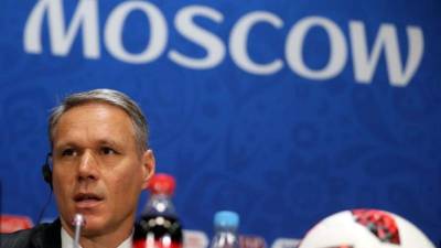 El holandés Marco Van Basten es miembro del Comité Técnico de la FIFA, ente encargado de designar al mejor jugador del Mundial Rusia 2018.