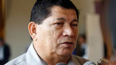 Felícito Ávila, exministro de Trabajo, acompaña a Carlos Manzanares.