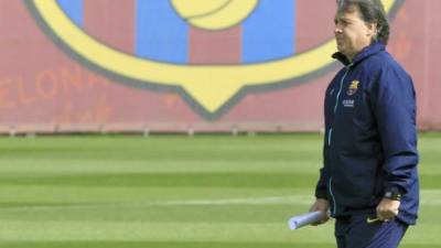 Tata Martino espera que el Barcelona mantenga el buen ritmo mostrado en el Clásico.