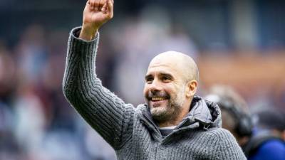 El entrenador del Manchester City, Pep Guardiola. EFE/Archivo