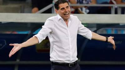 Hierro estuvo a punto de estrenarse con triunfo como seleccionador de España.