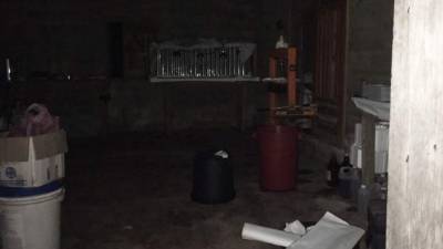 El narcolabotorio fue desmantelado la tarde de ayer por las autoridades policiales en el departamento de Colón.