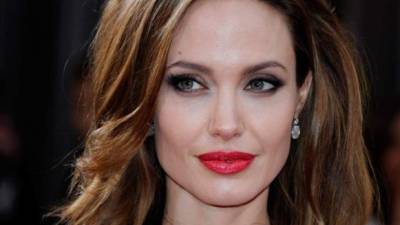 La actriz Angelina Jolie.