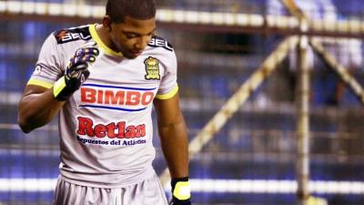 Luis López, arquero del Real España.