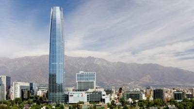 El mirador se encuentra en la parte superior del edificio Costanera Center.