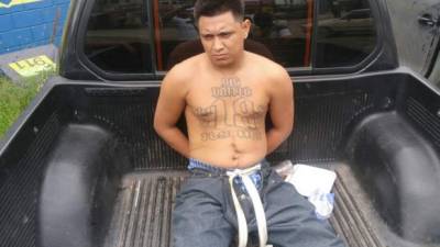 José Bernabé Cerrato Flores fue capturado ayer en operativos ejecutados por agentes de la Policía y la FNA.