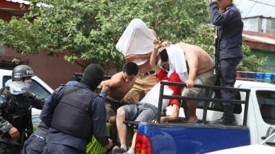 Los imputados fueron detenidos el domingo en la colonia Planes de Calpules