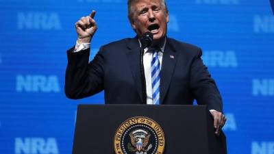 El presidente de Estadas Unidos, Donald Trump. Foto/AFP