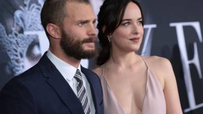 Jamie Dornan y Dakota Johnson son buenos amigos.