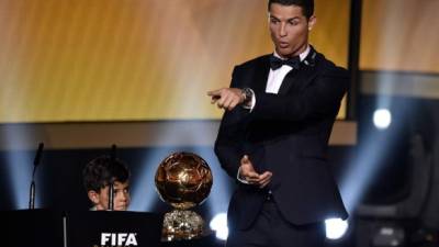Cristiano Ronaldo fue elegido otra vez como el mejor jugador del mundo.