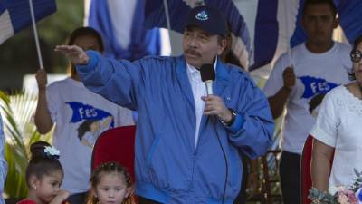 Fotografía de archivo del presidente de Nicaragua, Daniel Ortega.