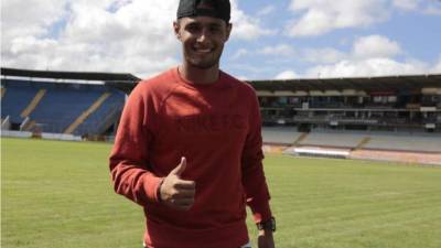 Alexander López ha estado entrenando con el Olimpia en los últimos días.
